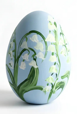 Josil Paperie Hand Painted Lily of the Valley Egg