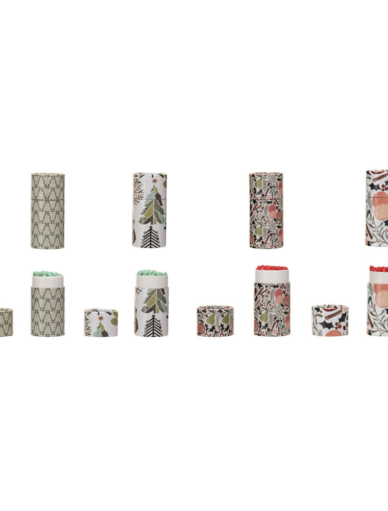 Holiday Safety Matches in Tube - 4 Styles