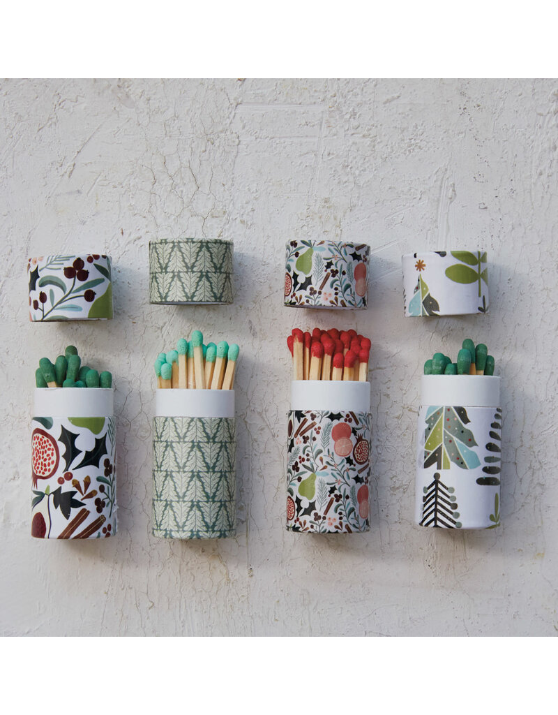 Holiday Safety Matches in Tube - 4 Styles