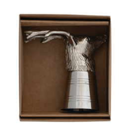 2oz Deer Head Shot Glass