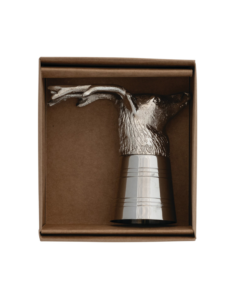 2oz Deer Head Shot Glass