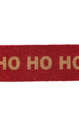 Christmas Market Doormat HO HO HO 47"L x 16"W