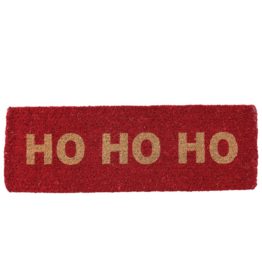 Christmas Market Doormat HO HO HO 47"L x 16"W