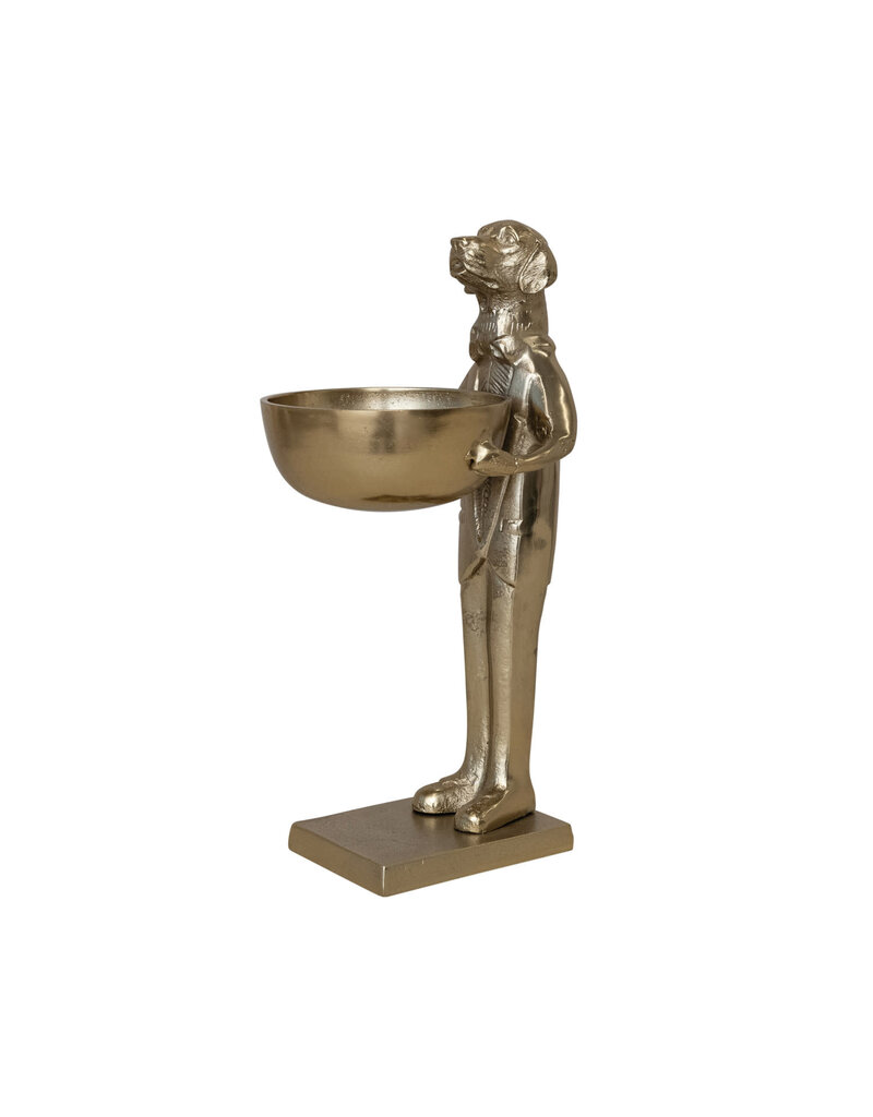 Collected Notions Cast Aluminum Labrador Holding Bowl