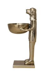 Collected Notions Cast Aluminum Labrador Holding Bowl