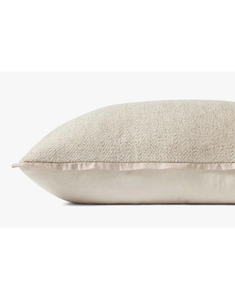 LOLOI 13" x 35" OATMEAL Herringbone - Jean Stoffer