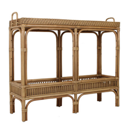 Rattan 40" Wide Nessa Rattan Console Table