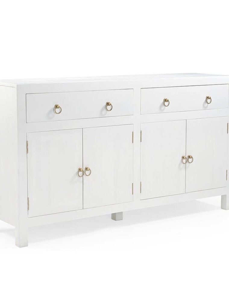 Rama Rama 4 Door Sideboard - 60"W x 16"D x 34"H
