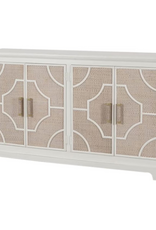 Lillian 62" W - Lillan 4 Door Sideboard with Rattan Doors