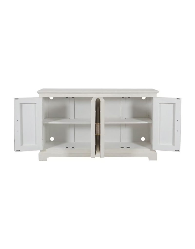 Lillian 62" W - Lillan 4 Door Sideboard with Rattan Doors