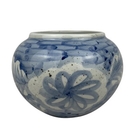 Blue Ocean Mini Blue Jingdezhen Hand Painted Porcelain Folk