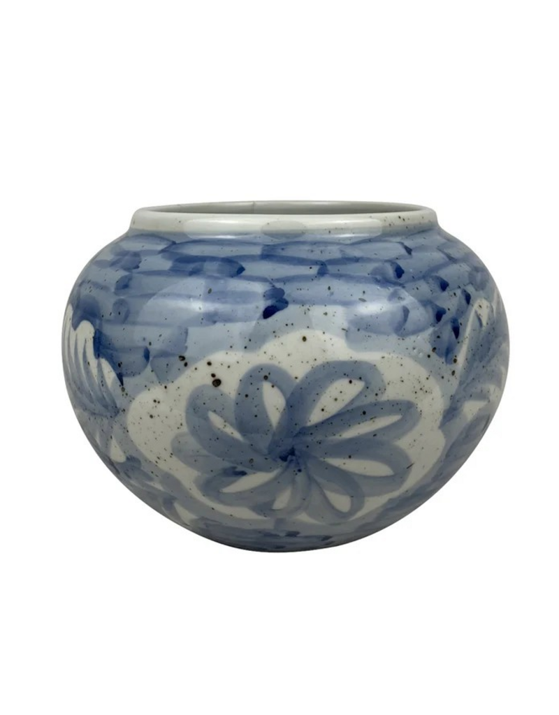 Blue Ocean Mini Blue Jingdezhen Hand Painted Porcelain Folk