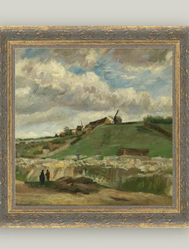 Petal Lane 9 x 9 The Hill of Montmartre