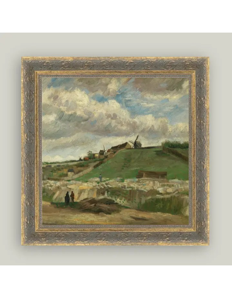 Petal Lane 9 x 9 The Hill of Montmartre