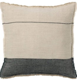 Jaipur Tanzy 100% Linen 22" x 22" TAN18 Pillow Cover ONLY