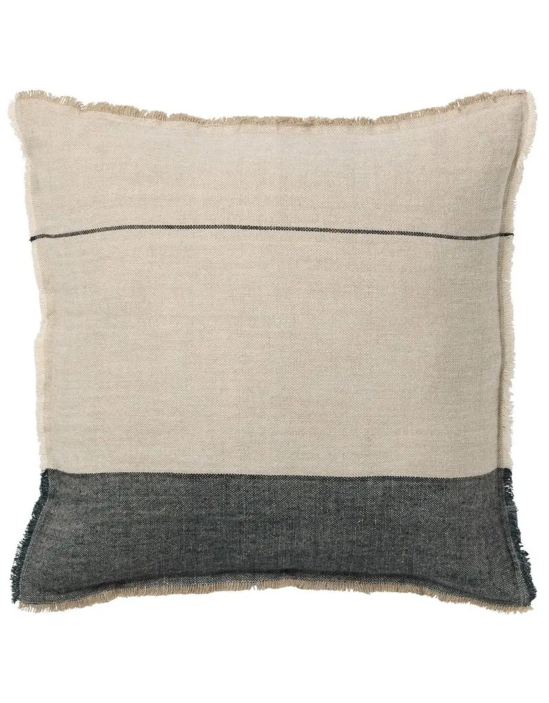 Jaipur Tanzy 100% Linen 22" x 22" TAN18 Pillow Cover ONLY