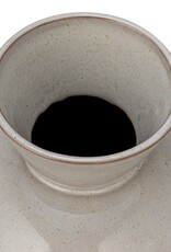 Stoneware Vase 9"H Reactive Glaze