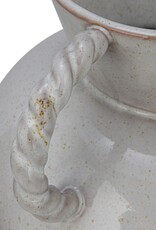 Stoneware Vase 9"H Reactive Glaze