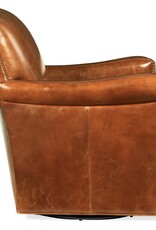 Jilian Leather Swivel Chair