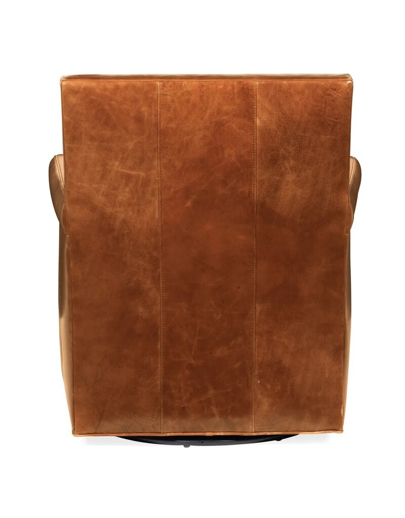 Jilian Leather Swivel Chair