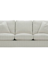 Robin Bruce Cadence Upholstered Sofa - Bliss/Putty Stripe Fab: RA252-75 Grade AA 82" L x 38" D