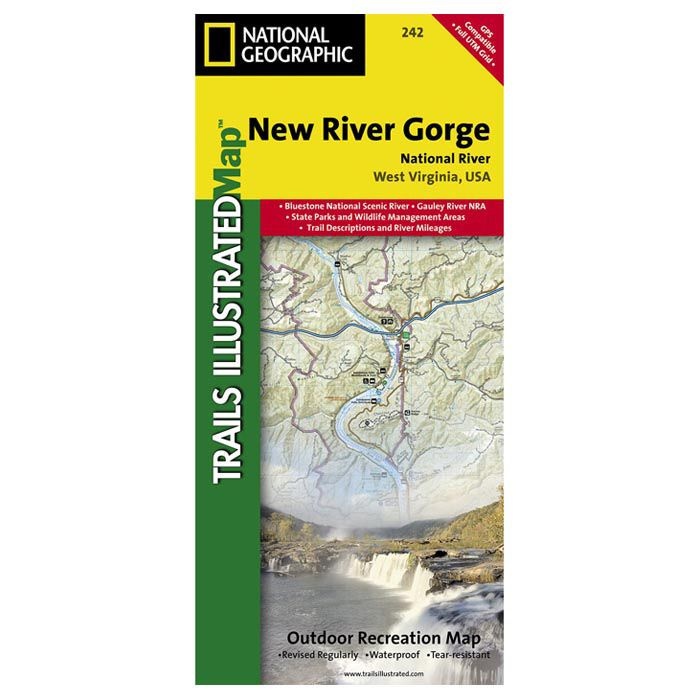 New River Gorge National Geographic Map
