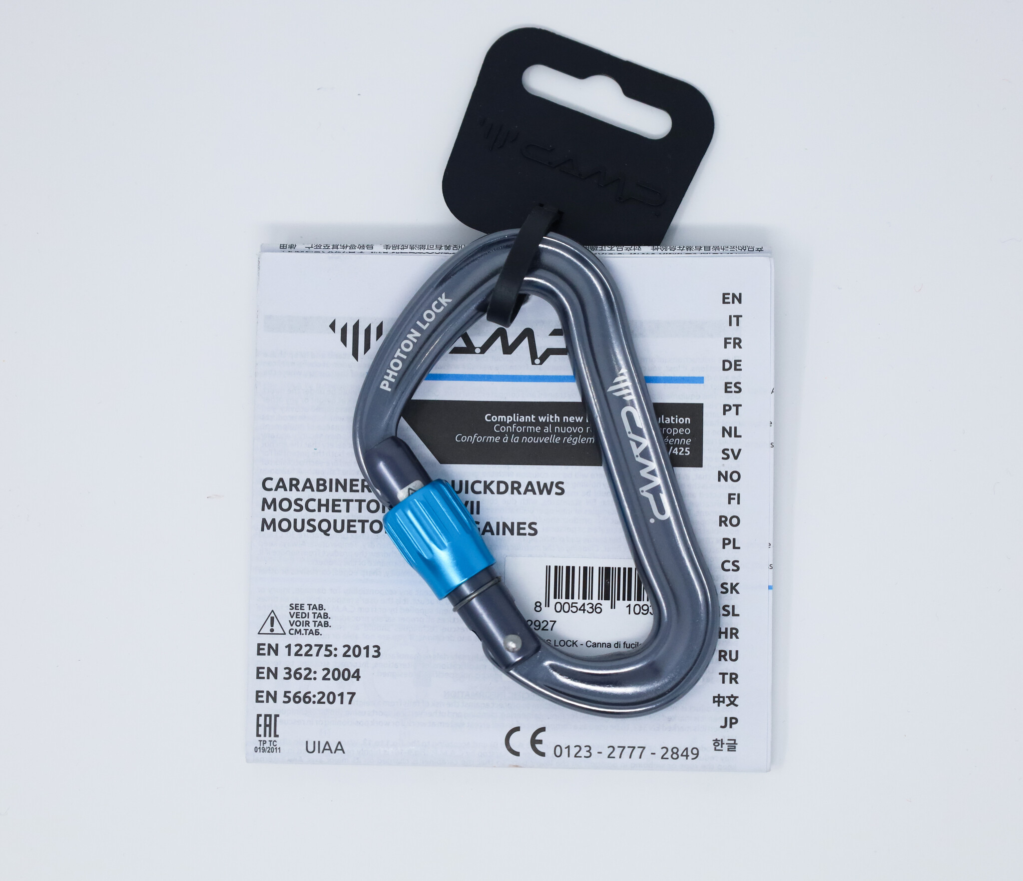 CAMP Photon Lock Carabiner- Gray