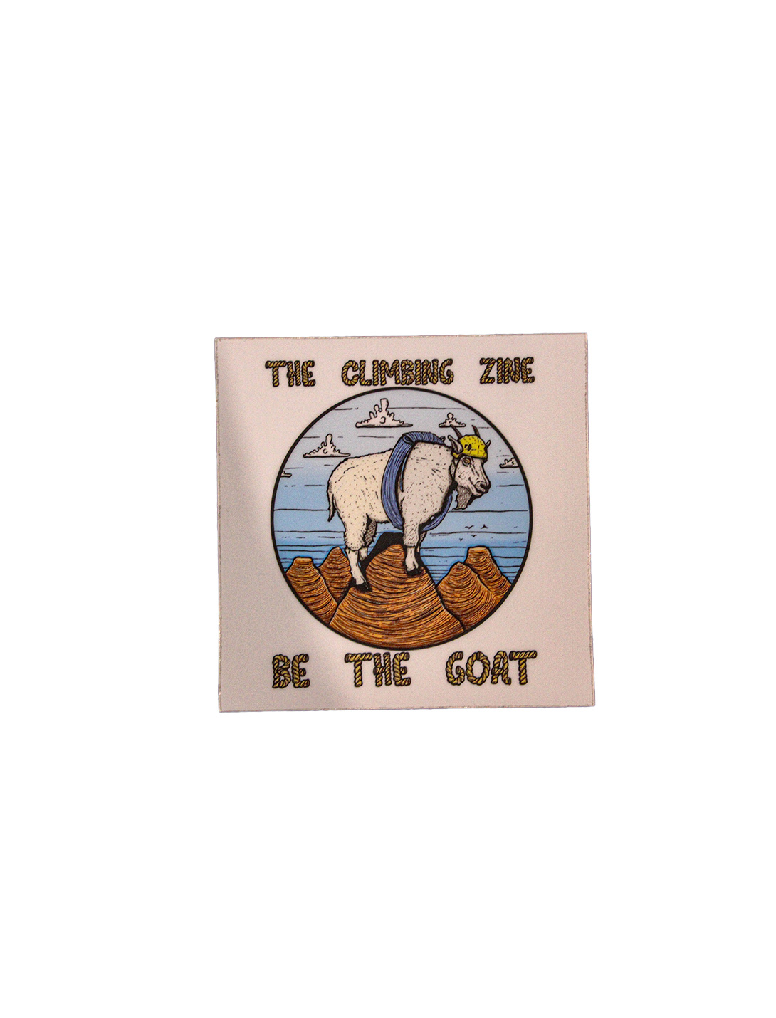 Climbing Zine Sticker