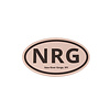 NRG Large Oval Sticker