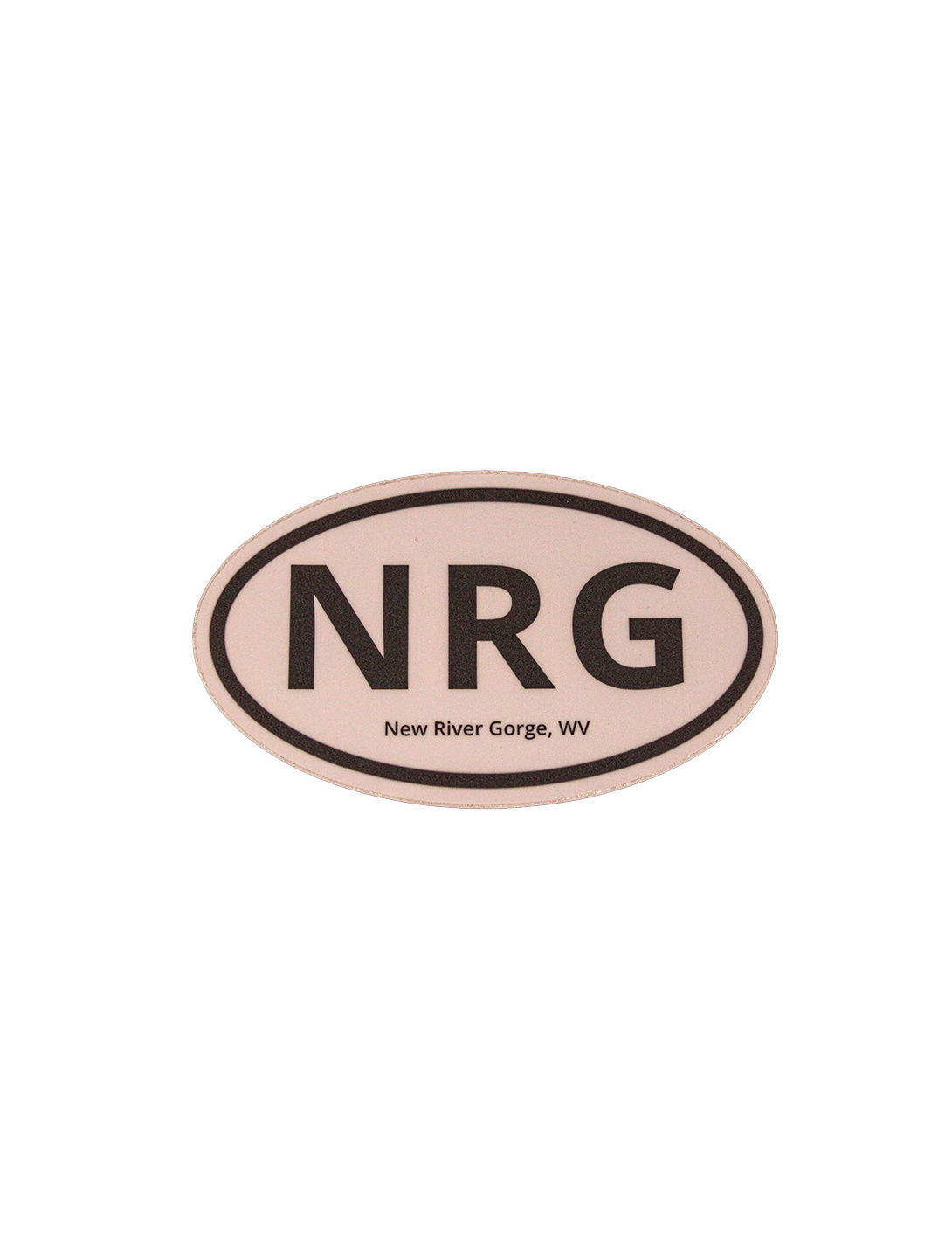 NRG Large Oval Sticker