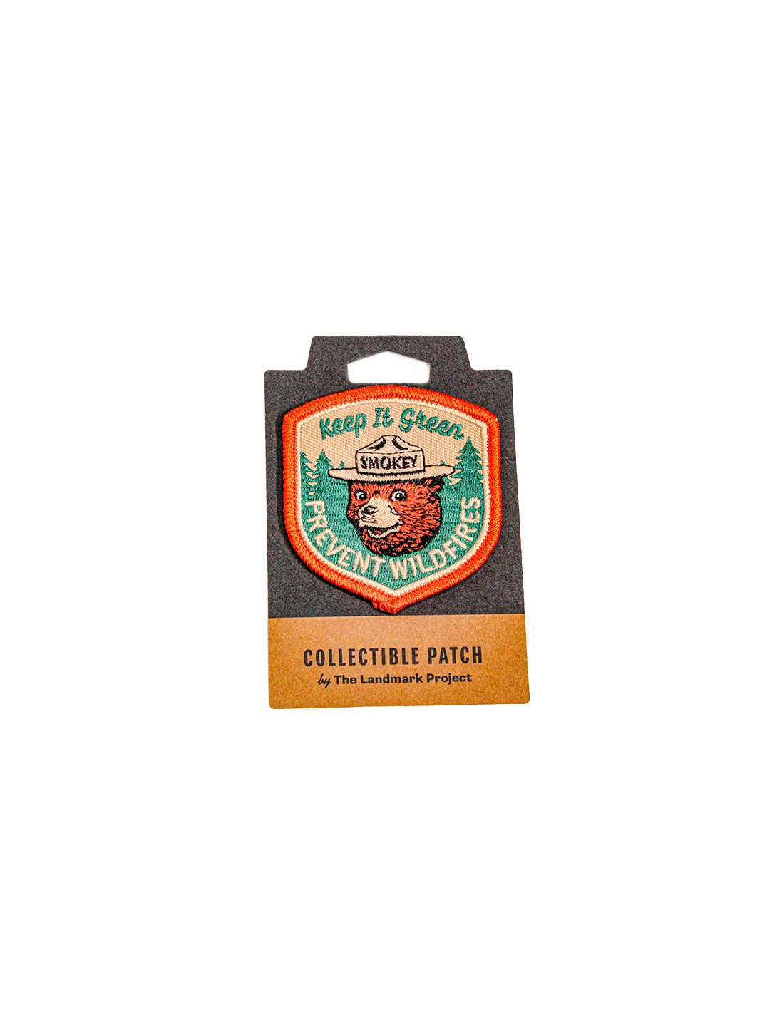 Keep It Green Embroidered Patch