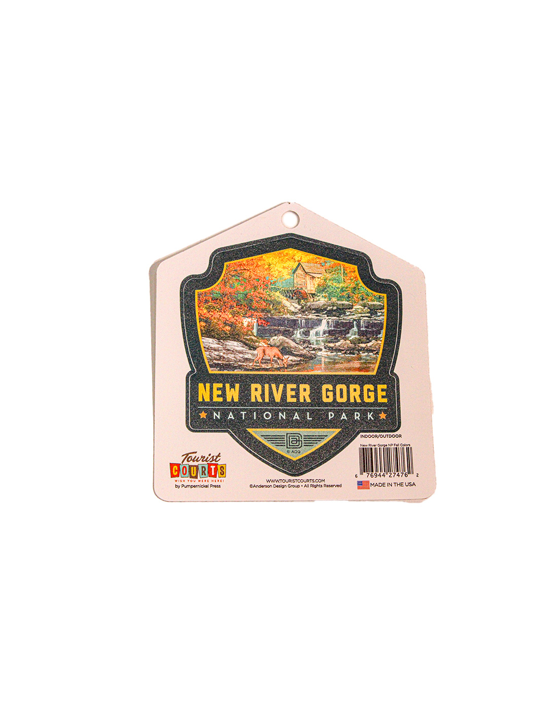 Tourist Court Sticker