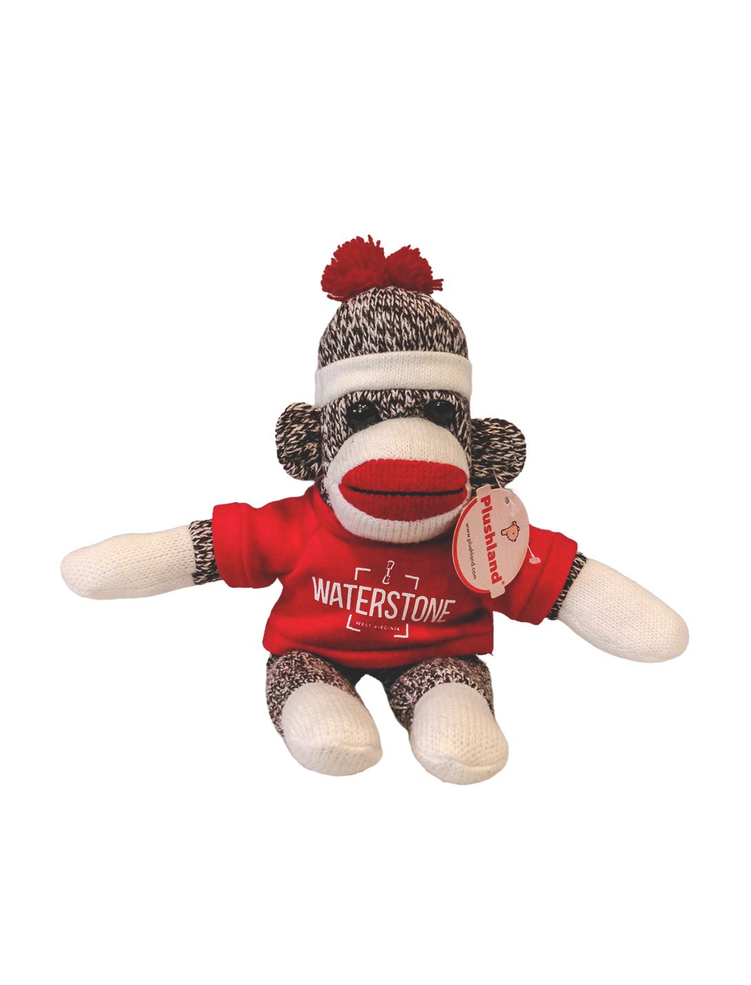 Plushland WS Sock Monkey Stuffed Animal 10'