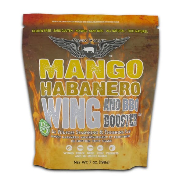 Croix Valley Mango Habanero Wing and BBQ Booster 7oz