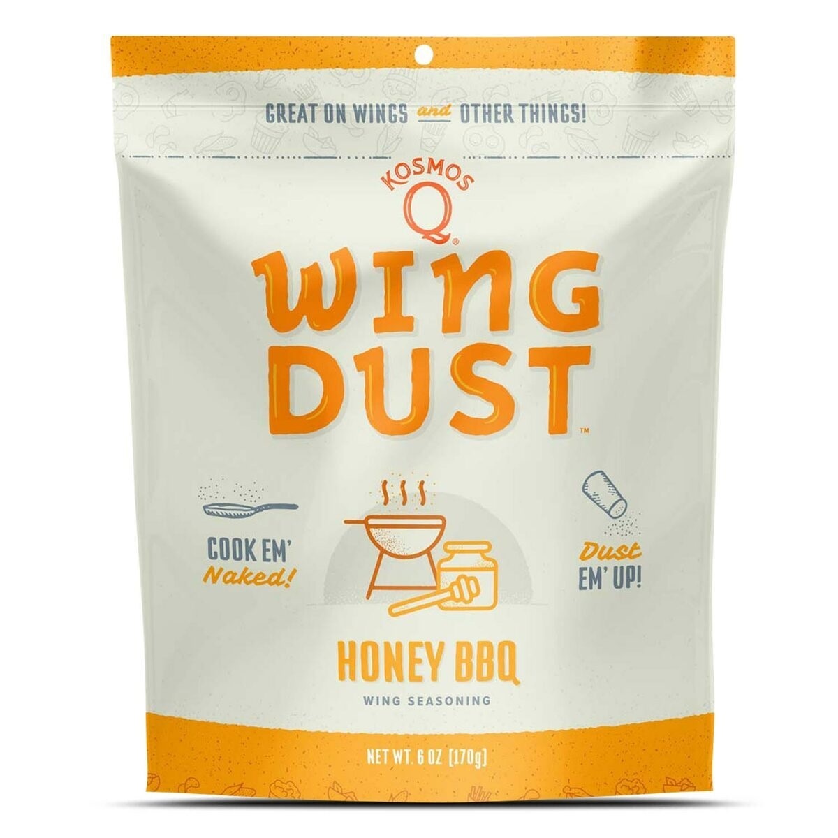 How to cook Chicken Wings using Kosmos Q Wing Dust 