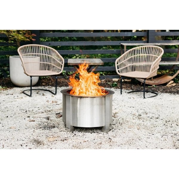 Breeo X Series 19 Smokeless Fire Pit - Stainless