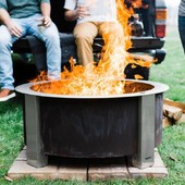 Breeo X Series 30 Smokeless Fire Pit - Corten