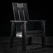 Breeo X Series Chair - Black Poly Lumber