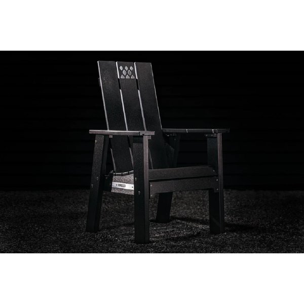 Breeo X Series Chair - Black Poly Lumber