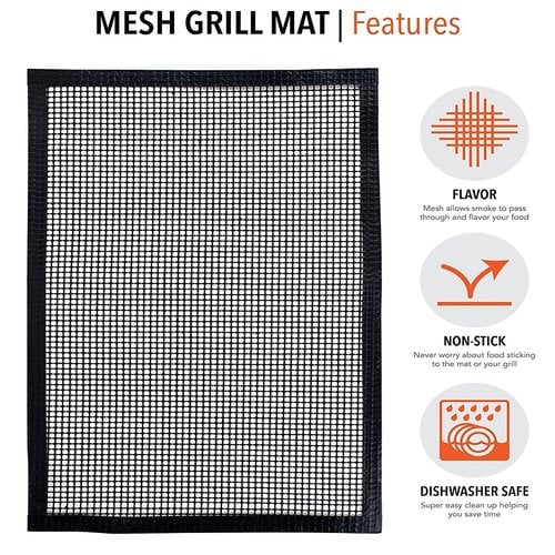 BBQ Butler Grill Mat Non Stick Mesh 11x16