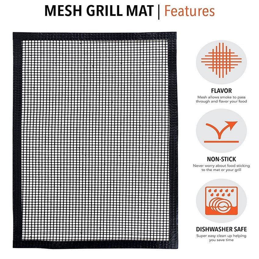 BBQ Butler Grill Mat Non Stick Mesh 11x16