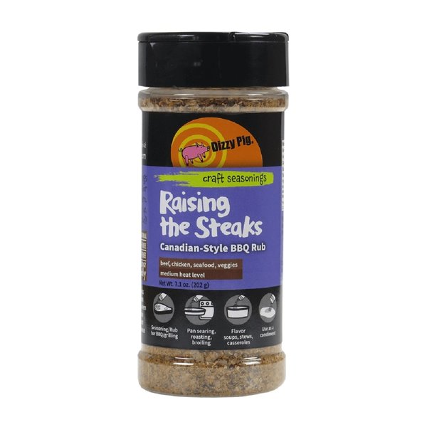 Dizzy Pig Raising The Steak Canadian Style BBQ Rub