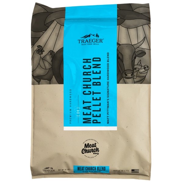 Traeger Meat Church Pellet Blend 18LB Matt Pittman
