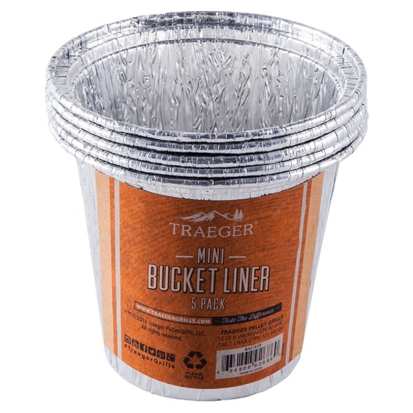 Traeger mini bucket liner 5 pack