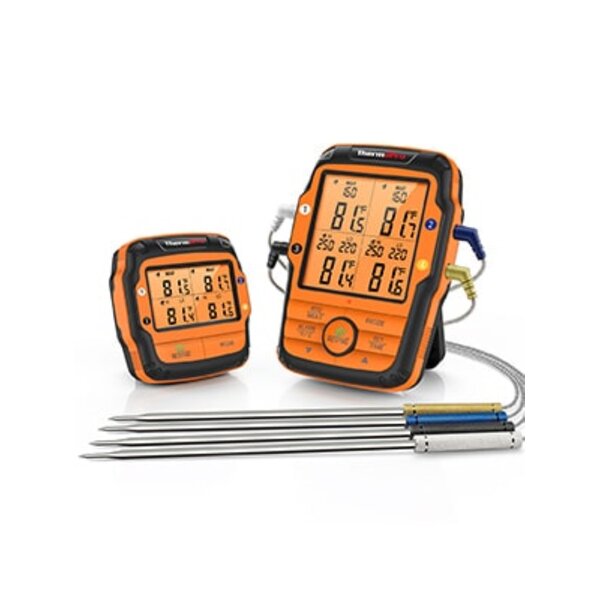 Therm Pro Wireless Meat With 4 Color Coated Probes