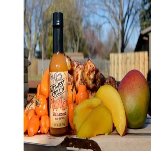 Mad Dog & Merrill Mango Habanero Hot Sauce