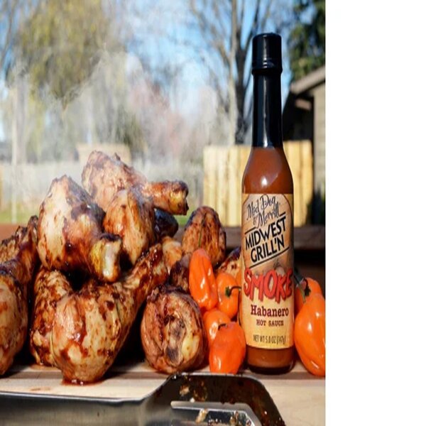 Mad Dog & Merrill Smoke Habanero Hot Sauce