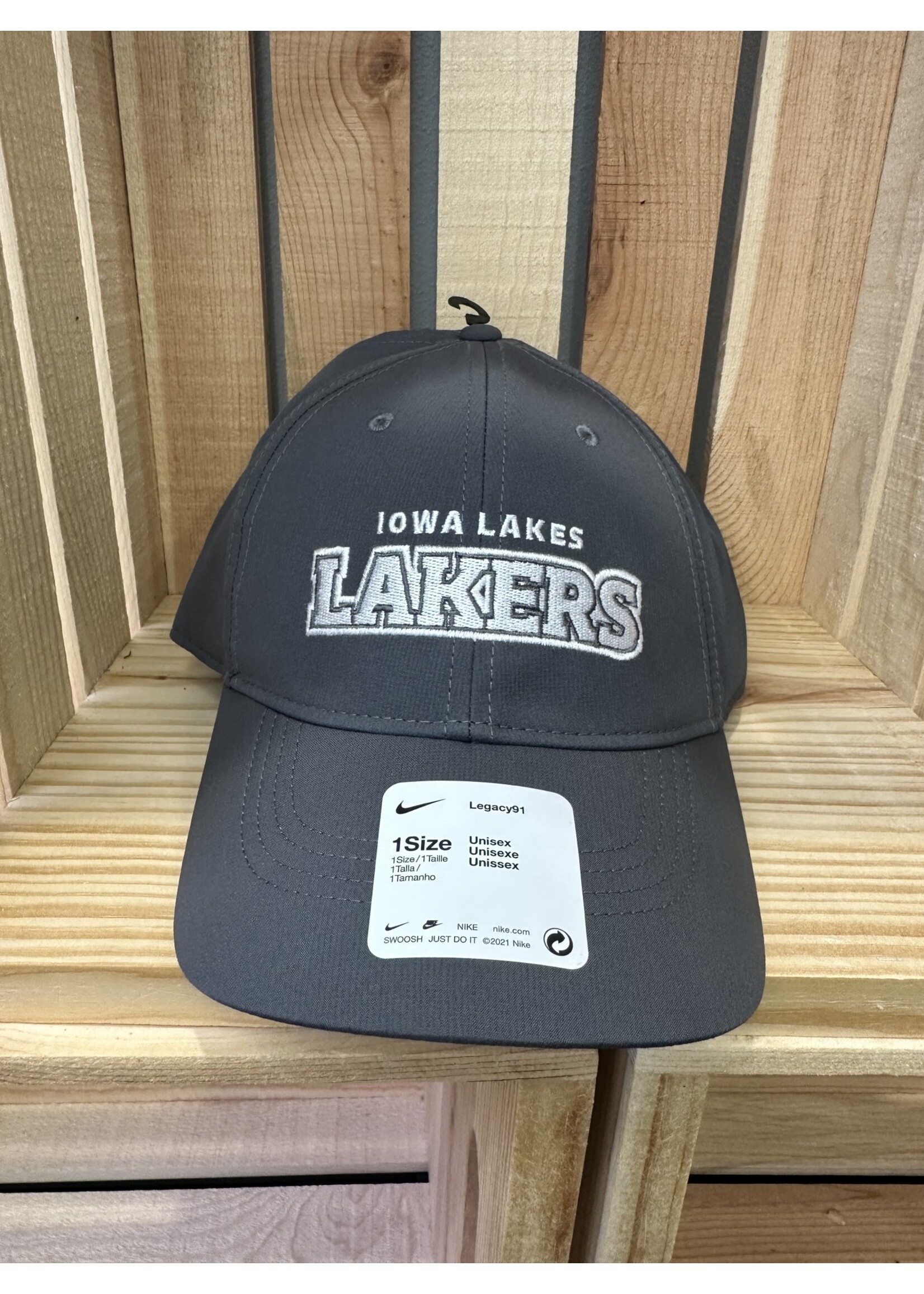 Iowa Lakes LAKERS Tech Cap - Dk Gray
