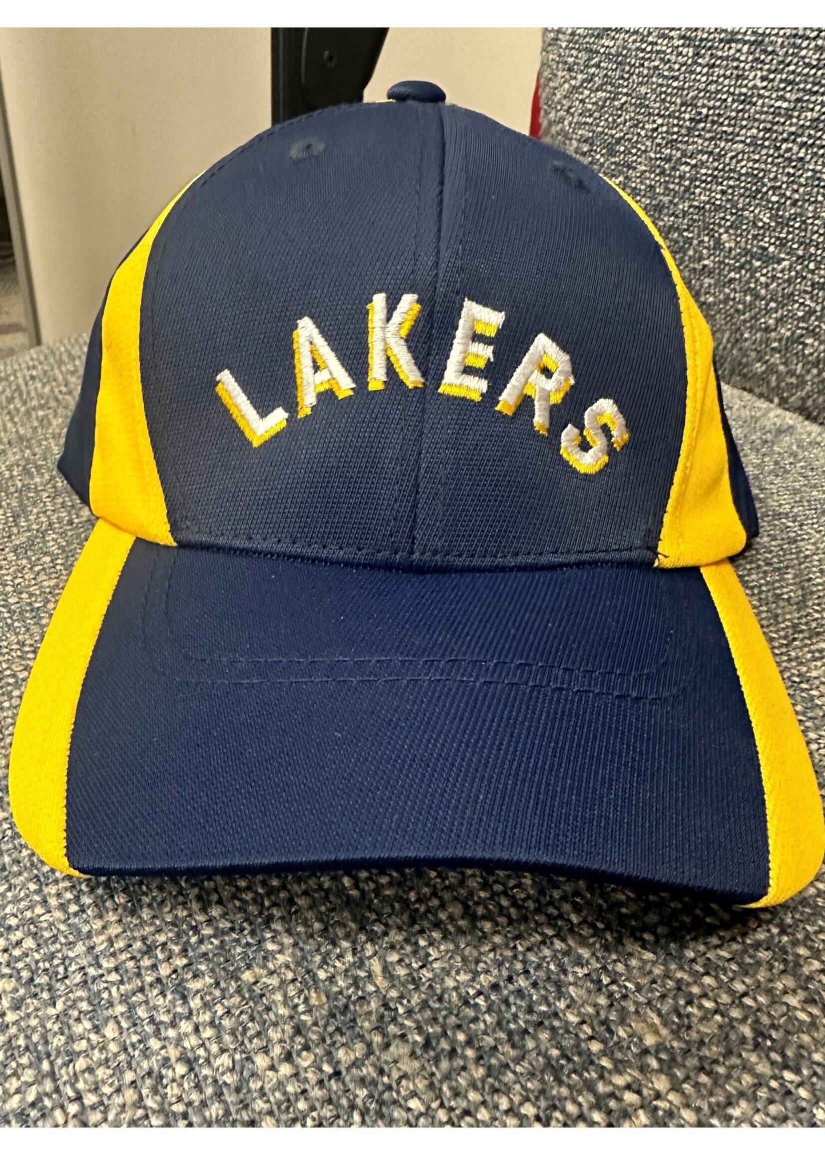 LAKERS Navy/Gold Colorblock Cap