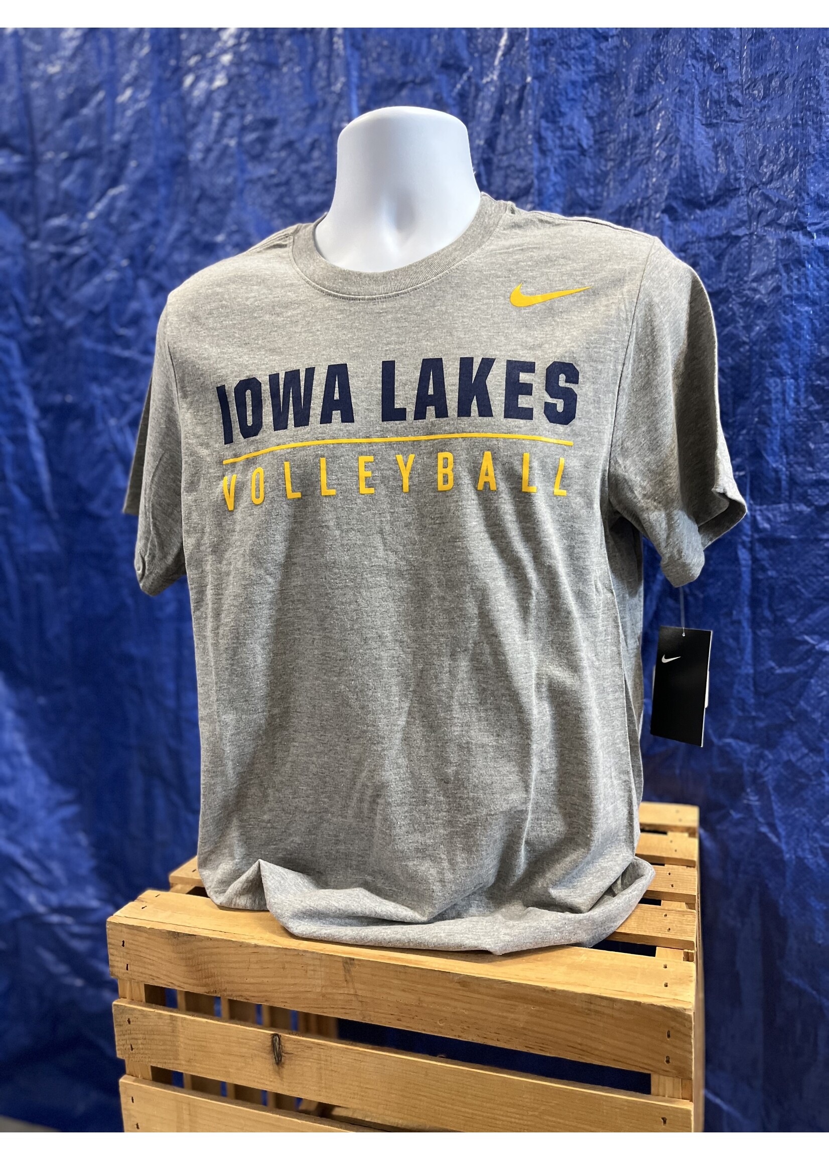 Nike Volleyball Navy/Gold Grey SS Tee